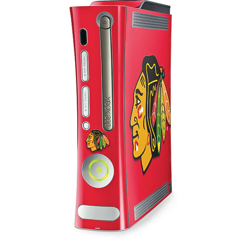NHL Chicago Blackhawks Solid Background Xbox 360 (Includes HDD) Skin